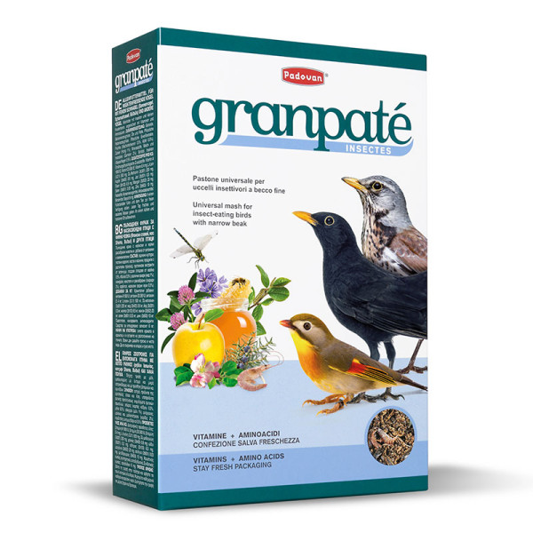 Рadovan (Падован) Granpatee Insectes - Корм для насекомоядных птиц 1 кг