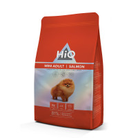 HiQ (Хай Кью) Dog Adult Mini With Salmon - Сухой корм для собак малых пород с лососем 7 кг
