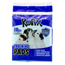 Kotix (Котикс) Pet Training Pads Premium - Пеленки для собак одноразовые экстрабсорбирующие 60x40 см 10 шт.
