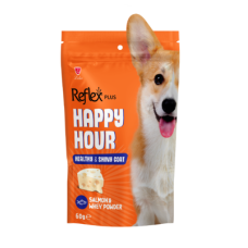 Reflex Plus (Рефлекс Плюс) Happy Hour Dog Treats Lamb With Salmon Healthy & Shiny Coat - Лакомство для собак с лососем здоровый и блестящий мех 60 г