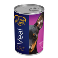 Lovely Hunter (Лавли Хантер) Dog Adult With Veal - Влажный корм для собак с телятиной 400 г