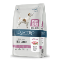 Quattro (Кватро) Dog Extra Lamb Adult Mini - Сухой корм для взрослых собак мелких пород с мясом ягнёнка 7 кг