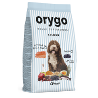 Orygo (Ориго) Dog All Breed Salmon & Blueberries - Полувлажный корм для собак всех пород с лососем и черникой 3.6 кг