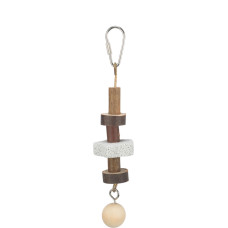 Trixie (Тріксі) Nibbling Toy - Іграшка для птахів підвісна з дерева 16 см