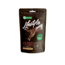 Nature's Protection Lifestyle (Нейчерс Протекшн Лайвстайл) Snack For Dogs Dried Rabbit Ears With Rabbit - Ласощі для собак 75 г