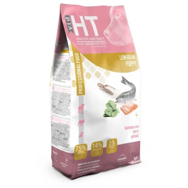 Cennamo HT (Ашти) VID Puppy Low Grain Salmon with Rice & Spinach - Сухой беззерновой корм для щенков с лососем, рисом и шпинатом 12 кг
