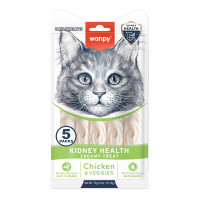 Wanpy (Ванпи) Functional Creamy Lickable Treat Kidney Health - Функциональное жидкое лакомство для кошек с почечной недостаточностью 70 г