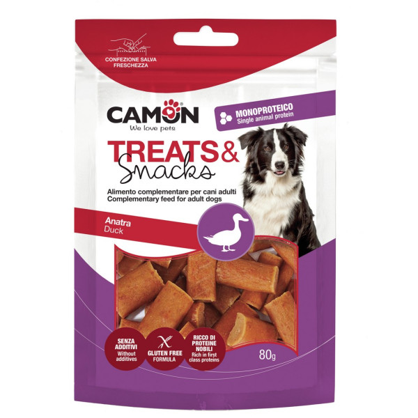 Camon (Камон) Dog Treats Slices With Duck - Лакомство для собак кусочки с уткой 80 г