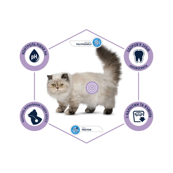 Advance Cat Sterilized Hairball Turkey - Сухой корм для стерилизованных котов для выведения комков шерсти с индейкой 3 кг