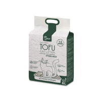 Наполнитель Velvet Paw Tofu (Велвет Пав Тофу) для стерилизованных кошек с кокосовым углем 6 л