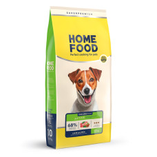 Home Food (Хоум Фуд) Low-grain for Active Dog Junior and Adult Mini Lamb&Rice - Низкозерновой сухой корм для активных юниоров и взрослых собак малых пород ягнятина и рис 10 кг