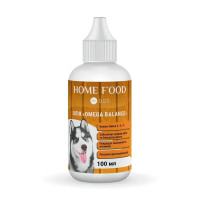 Home Food (Хоум Фуд) Dog Omega Balance - Добавка для собак пожилого возраста фитомин с балансом Омега -3, -6, -9, 100 мл