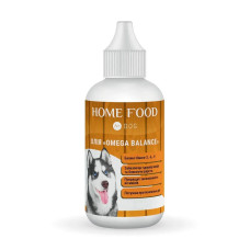 Home Food (Хоум Фуд) Dog Omega Balance - Добавка для собак пожилого возраста фитомин с балансом Омега -3, -6, -9, 480 мл