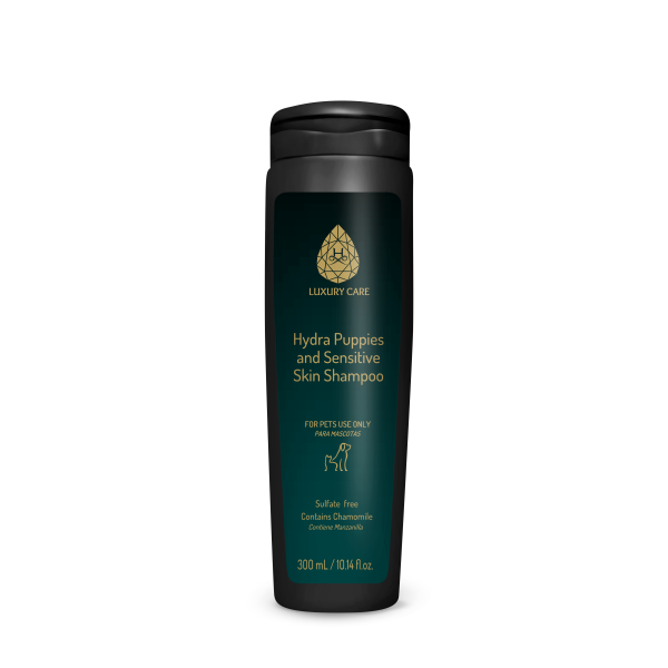 Hydra (Гидра) Luxury Care Puppies & Sensitive Skin Shampoo - Шампунь для собак и котов любого возраста с чувствительной кожей 300 мл