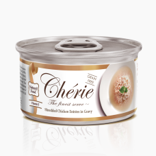 Cherie (Чері) Cat Grain Free Chicken All Life Stages - Вологий беззерновий корм для котів будь-якого віку шматочки в соусі з м’ясом курки 80 г