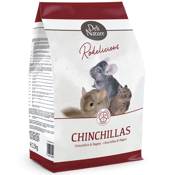 Deli Nature (Дели Натур) Rodelicious Chinchillas - Полнорационный суперпремиум корм для шиншилл 2,5 кг