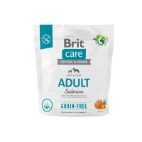 Brit Care (Бріт Кеа) Grain-free Adult Salmon - Сухий беззерновий корм для собак дрібних та середніх порід з лососем 1 кг