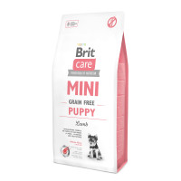 Brit Care (Бріт Кеа) Mini Grain Free Puppy Lamb - Сухий беззерновий корм для цуценят міні порід з ягням 7 кг
