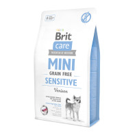 Brit Care (Брит Кеа) Grain Free Mini Sensitive Venison - Сухой беззерновой корм для собак мелких пород с чуствительным пищеварением с олениной 2 кг