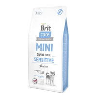 Brit Care (Брит Кеа) Grain Free Mini Sensitive Venison - Сухий беззерновий корм для собак дрібних порід з чутливим травленням з олениною 7 кг
