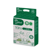 Velvet Paw Tofu (Велвет Пав Тофу) - Наповнювач для котів "Заспокійлива чистота" з есенцією весняних квітів 6 л