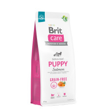 Brit Care (Бріт Кеа) Grain-free Puppy Salmon - Сухий беззерновий корм для цуценят з лососем 12 кг