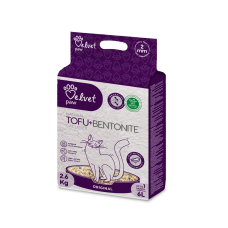 Velvet Paw Tofu (Велвет Пав Тофу) - Наповнювач для котів з бентонітом 6 л