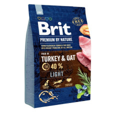 Brit Premium (Бріт Преміум) Light Turkey & Oat - Сухий корм для собак з надмірною вагою з індичкою та вівсом 15 кг
