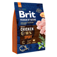 Brit Premium (Бріт Преміум) Sport - Сухий корм для активних, мисливських, робочих собак усіх порід із куркою 3 кг