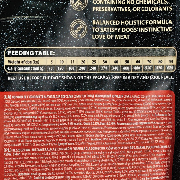 Carnilove (Карнилав) Adult Lamb & WildBoar - Сухой корм для собак всех пород с ягненком и диким кабаном 1.5 кг