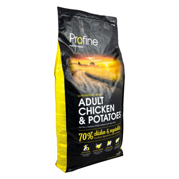 Profine (Профайн) Adult All Breed With Chicken - Сухой корм для взрослых собак всех пород с курицей и картофелем 12 кг