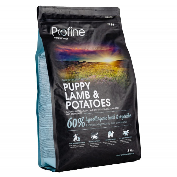 Profine (Профайн) Puppy All Breed With Lamb - Сухой корм для щенков и юниоров всех пород с ягнятиной и картофелем 3 кг