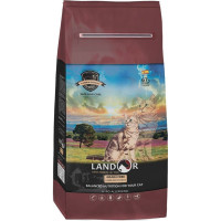 Landor (Ландор) Grain Free Adult Cat Hairball Control - Сухой беззерновой корм для кошек выведение шерсти с ягненком и бататом 0.4 кг