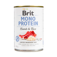 Brit Mono Protein Lamb & Rice - Консерви для собак усіх порід з ягням та рисом 0.4 кг