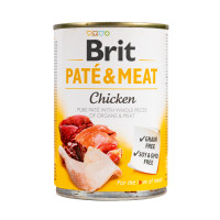 Brit Pate & Meat Chicken/Beef - Консервы для собак всех пород с курицей и говядиной 0.4 кг