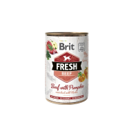 Brit (Брит) Fresh Beef/Pumpkin - Влажный корм для собак, с говядиной и тыквой 400 г