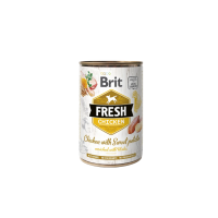 Brit (Брит) Fresh Chicken/Sweet Potato - Влажный корм для собак, с курицей и бататом 400 г
