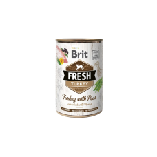 Brit (Бріт) Fresh Turkey/Peas - Вологий корм для собак, з індичкою та горошком 400 г