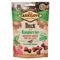 Carnilove (Карнилав) Cat Crunchy Snack Duck with Raspberries - Лакомства с уткой и малиной для иммунитета для кошек 0.05 кг