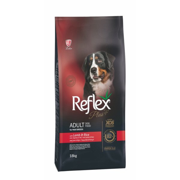 Reflex Plus (Рефлекс Плюс) Dog Lamb & Rice Large Breed - Сухой корм для собак крупных пород с ягненком и рисом 18 кг