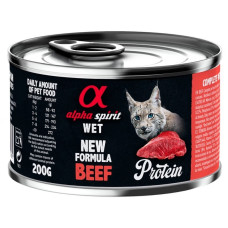 Alpha Spirit (Альва Спіріт) Beef Protein - Вологий корм для котів з яловичиною 200 г