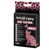 AnimAll (Энимал) Tofu Sacura - Наполнитель соевый для кошачьих туалетов с ароматом сакуры 6 л