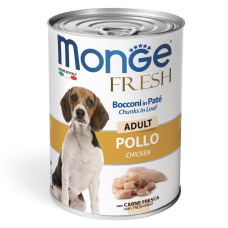 Monge (Монже) Dog Fresh Chicken - Вологий корм для собак з куркою 0.4 кг