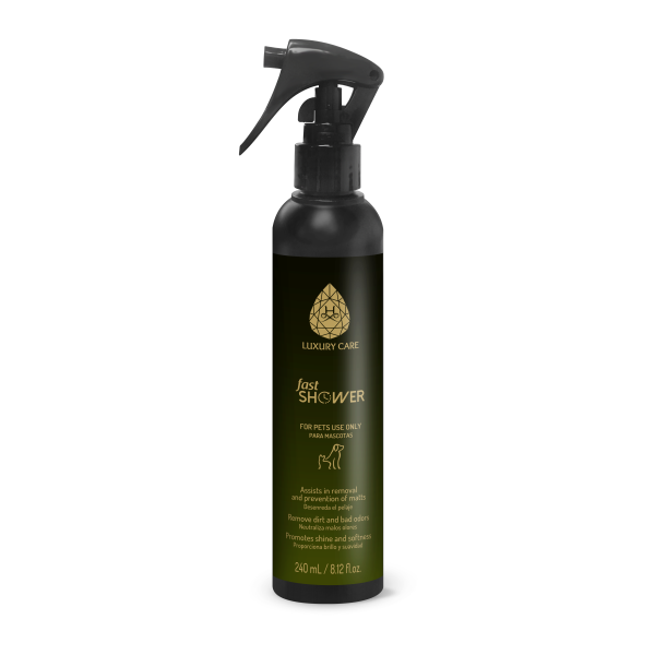 Hydra (Гидра) Luxury Care Fast Shower - Шампунь для собак и котов любого возраста без смыва 240 мл