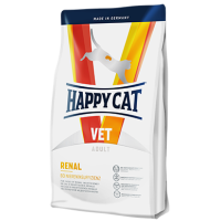 Happy Cat (Хепи Кет) Vet Diet Poultry & Fish Renal Adult - Сухой лечебный корм для взрослых котов при заболевании почек с мясом птицы и рыбы 4 кг