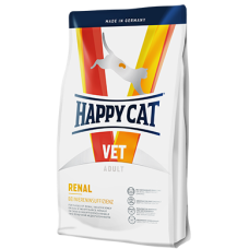 Happy Cat (Хепи Кет) Vet Diet Poultry & Fish Renal Adult - Сухой лечебный корм для взрослых котов при заболевании почек с мясом птицы и рыбы 4 кг