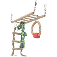Trixie (Трикси) Suspension Wooden Bridge - Игрушка для грызунов деревянный мост подвесной 29 см