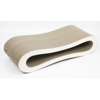 Felita (Фелита) - Когтеточка для кошек молочная 65х14х25 см