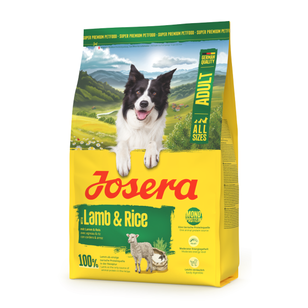 Josera (Йозера) Dog Lamb & Rice Adult All Breeds - Сухой корм для взрослых собак всех пород с мясом ягнёнка и рисом 3 кг