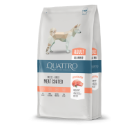 Quattro (Кватро) Dog Extra Salmon Adult All Breed - Сухой корм для взрослых собак всех пород с мясом лосося 12 кг